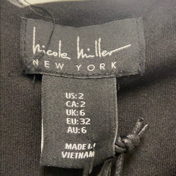 Nicole Miller snakeskin crop jumpsuit size 2 NWT - Picture 4 of 8